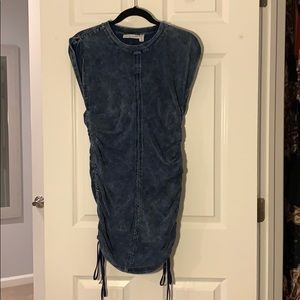 Denim colored dress